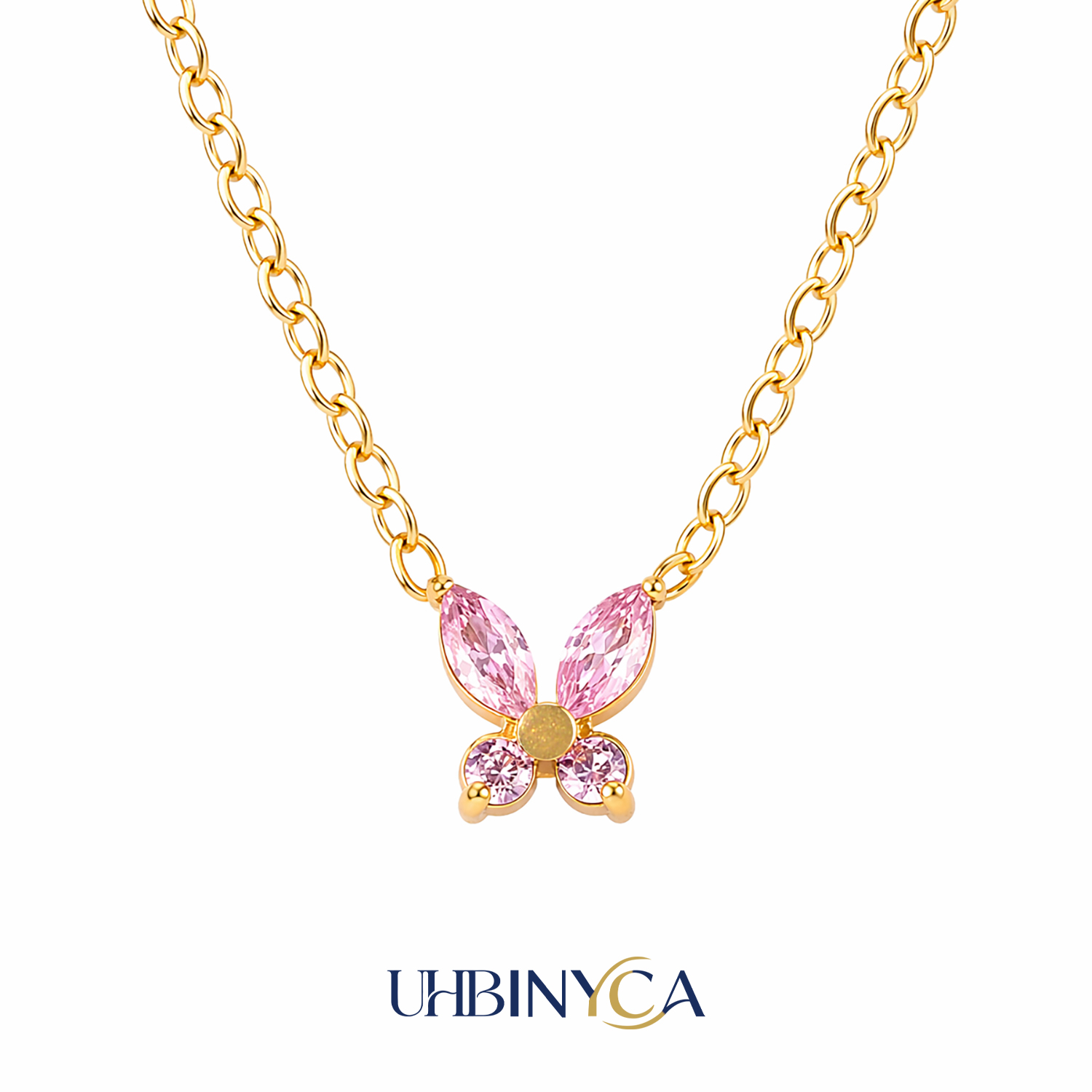 Collana con Ciondolo a Farfall - Butterfly Clasp Deployant recensione e prezzo