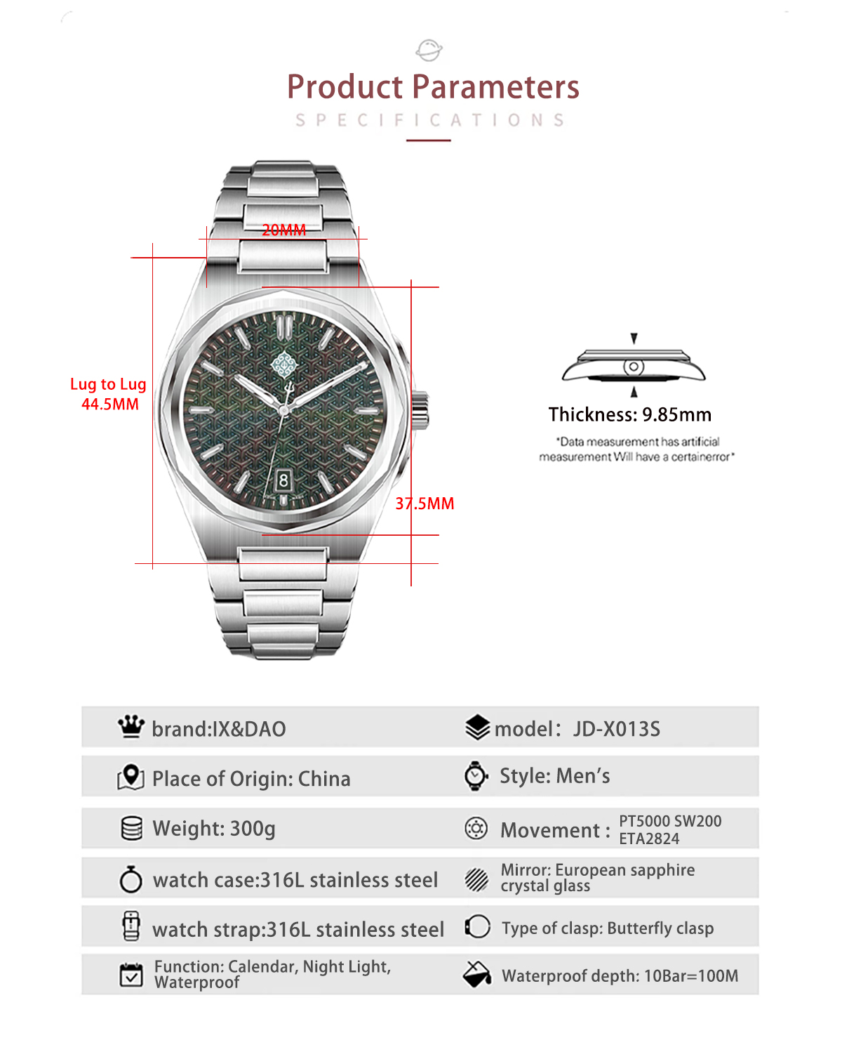 IX&DAO 2026 Nuovo Orologio Mec - Seiko Watch Presage recensione e prezzo