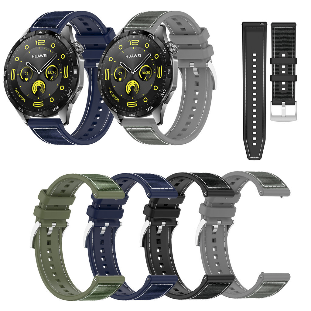 Cinturino in Nylon + Silicone  - Silicone Watch Band 22Mm recensione e prezzo